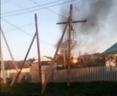 Пожар в Асекеево.