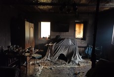О вчерашнем пожаре в Сарай-Гире.