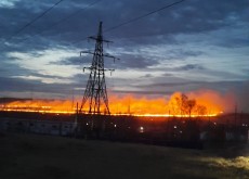 В Абдулино произошел крупный природный пожар