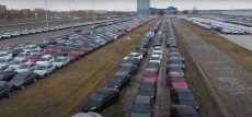 Девять тысяч некомплектных автомобилей Lada Granta